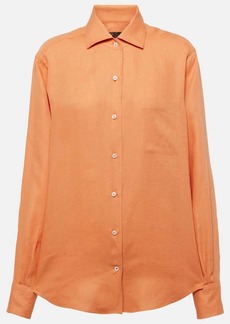 Loro Piana Neo André linen shirt