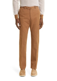 LORO PIANA Overdyed Cotton & Linen Four-Pocket Pants in Pale Oak at Nordstrom