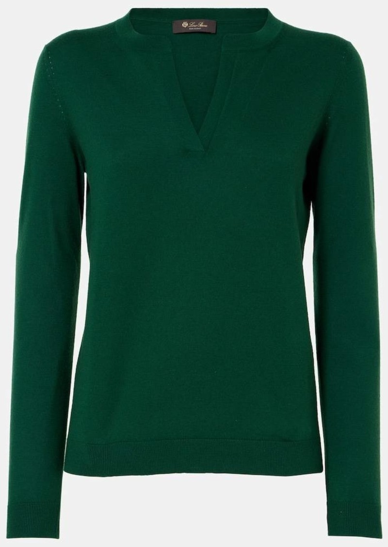 Loro Piana Piuma Serafino cashmere sweater