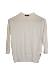 Loro Piana Piuma Sweater in White Cashmere