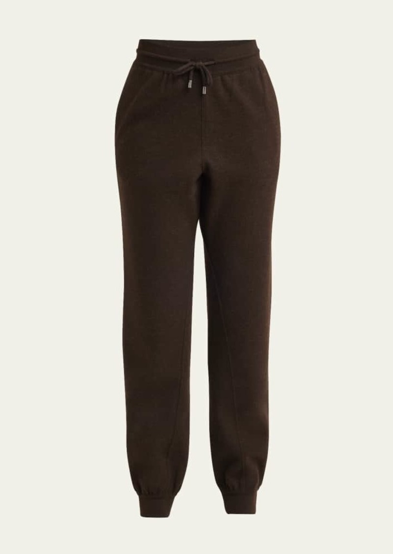 Loro Piana Rassa Pecora Nera Fleece Jogger Pants