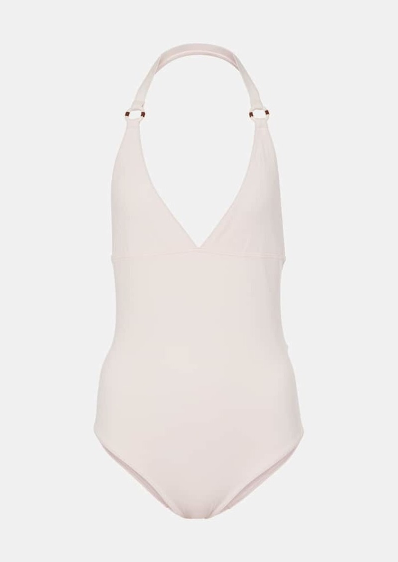 Loro Piana Ring Marine halterneck swimsuit