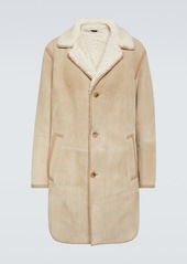 Loro Piana Sedrun shearling-lined suede coat