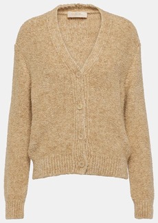 Loro Piana Silk, cashmere, and linen cardigan