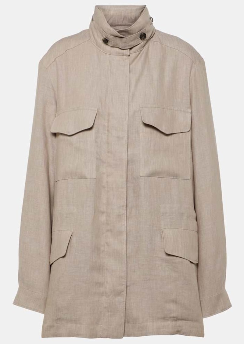 Loro Piana Traveller linen jacket