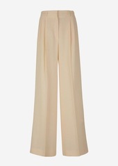 LORO PIANA WIDE LINEN PANTS