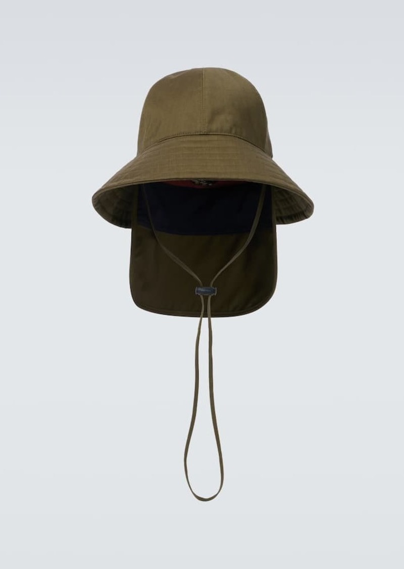 Loro Piana Wool-blend technical bucket hat