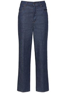 Loro Piana Madley Cotton & Linen Straight Jeans