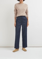 Loro Piana Madley Cotton & Linen Straight Jeans