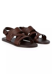 Loro Piana Naha Seawalk Leather Sandals