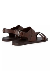 Loro Piana Naha Seawalk Leather Sandals