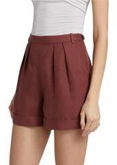 Loro Piana Pawel Linen Shorts