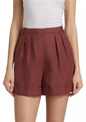 Loro Piana Pawel Linen Shorts