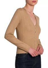 Loro Piana Rimella Cashmere-Silk Cardigan