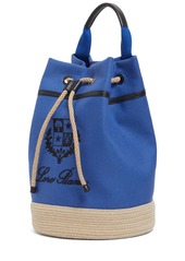 Loro Piana Sailor Canvas Bucket Bag
