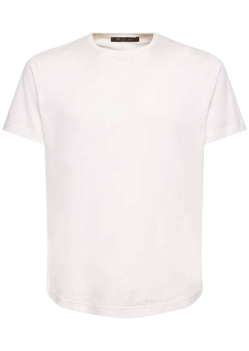 Loro Piana Silk & Cotton Soft Jersey T-shirt