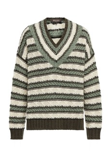 Loro Piana Striped cashmere sweater