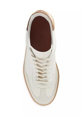 Loro Piana Tennis Leather Sneakers