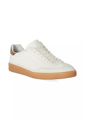 Loro Piana Tennis Leather Sneakers