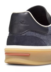 Loro Piana Tennis Walk Denim Sneakers