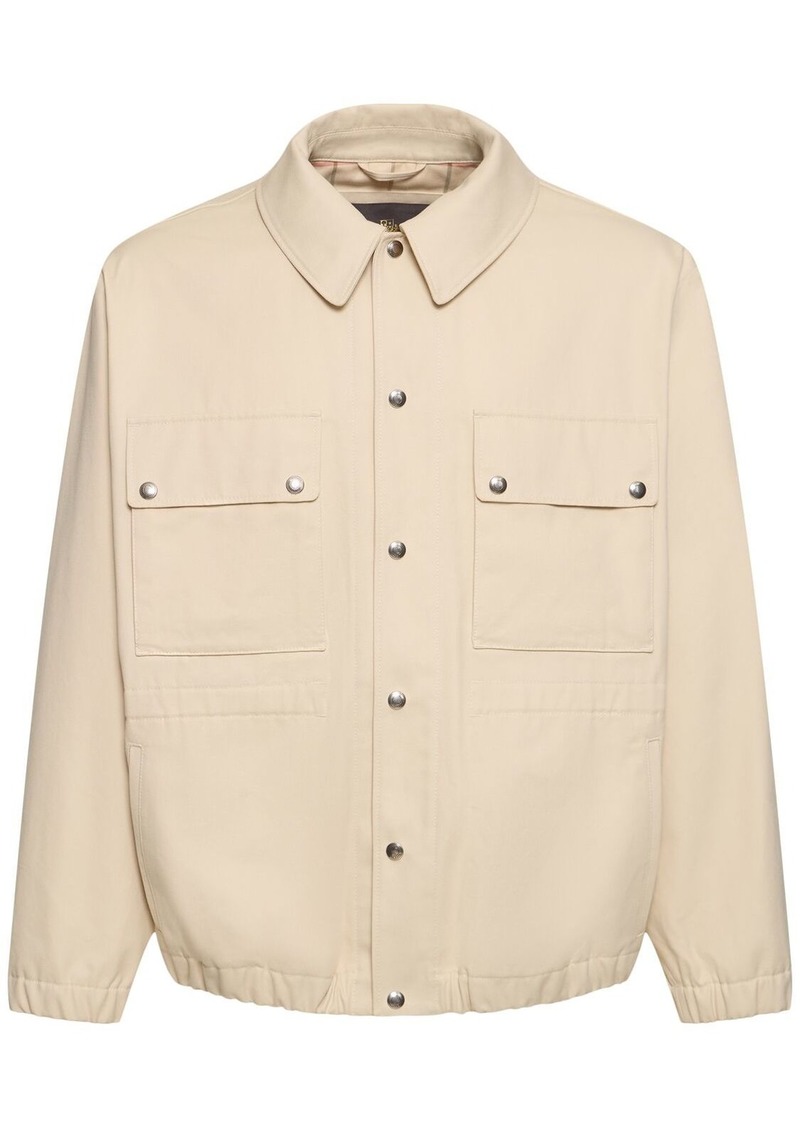 Loro Piana Toei Cotton Canvas Jacket