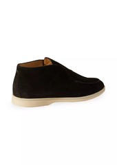 Loro Piana Ultimate Beatle Walk Suede Slip-On Ankle Boots