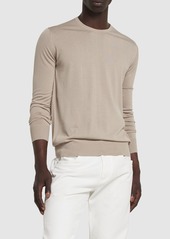 Loro Piana Wish Wool Crewneck Sweater