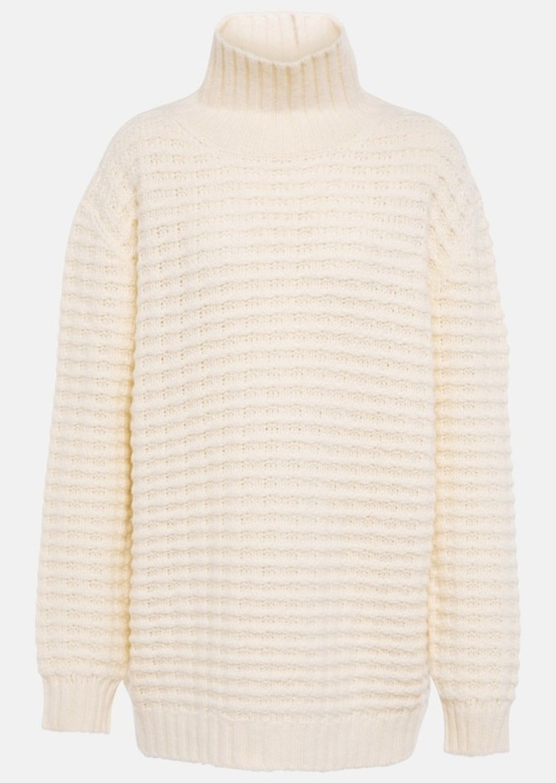 Loro Piana Volterra cashmere and silk turtleneck sweater