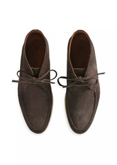 Loro Piana Walk and Walk Suede Ankle Boots