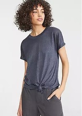 Lou & Grey Knotted Softserve Linen Tee