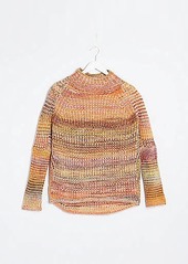 Lou & Grey Spacedye Ribbed Poncho Sweater
