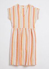 Lou & Grey Striped Linen Pocket Dress