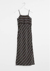 Lou & Grey Striped Strappy Linen Maxi Dress