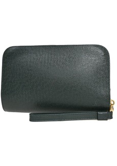 Louis Vuitton Baikal Leather Clutch Bag (Pre-Owned)