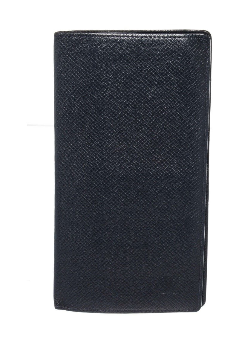 Louis Vuitton Louis Vuitton Black Taiga Leather Long Bifold Wallet | Bags