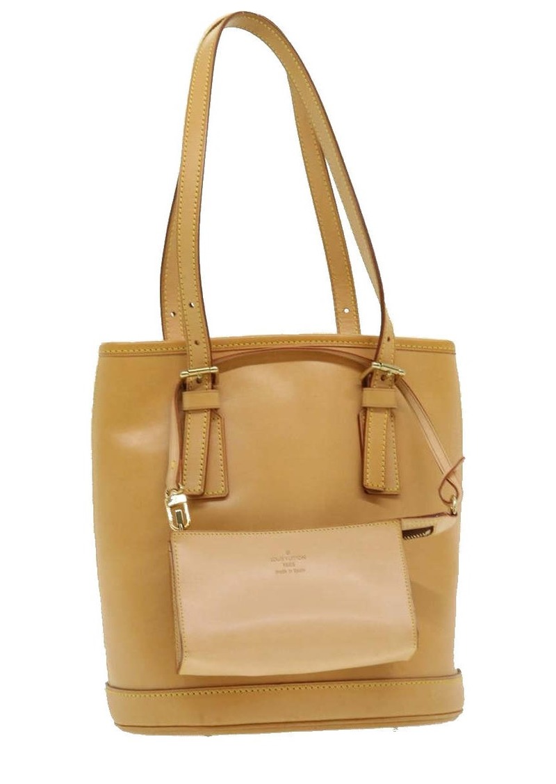 Louis Vuitton Bucket Pm Leather Shoulder Bag (Pre-Owned)