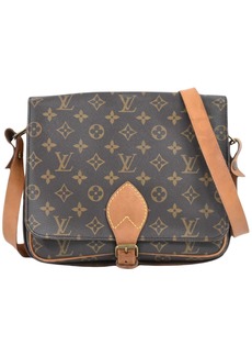 Louis Vuitton Cartouchiere Canvas Shoulder Bag (Pre-Owned)