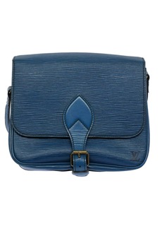 Louis Vuitton Cartouchière Leather Shoulder Bag (Pre-Owned)