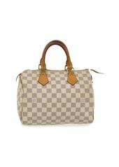 Louis Vuitton Damier Azur Speedy 25 Hand Bag N41534 Lv Auth 50040