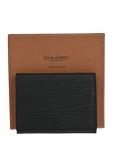Louis Vuitton Enveloppe Carte De Visite Leather Wallet (Pre-Owned)
