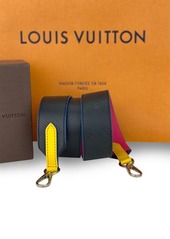 Louis Vuitton Epi Bandouliere Replacement Shoulder Strap Black Pink Yellow Pre Owned