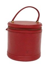 Louis Vuitton Epi Cannes Hand Bag Red M48037 Lv Auth 50360