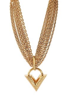 Louis Vuitton Essential V Multi-Strand Necklace in Base Metal
