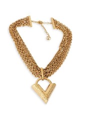 Louis Vuitton Essential V Multi-Strand Necklace In Base Metal
