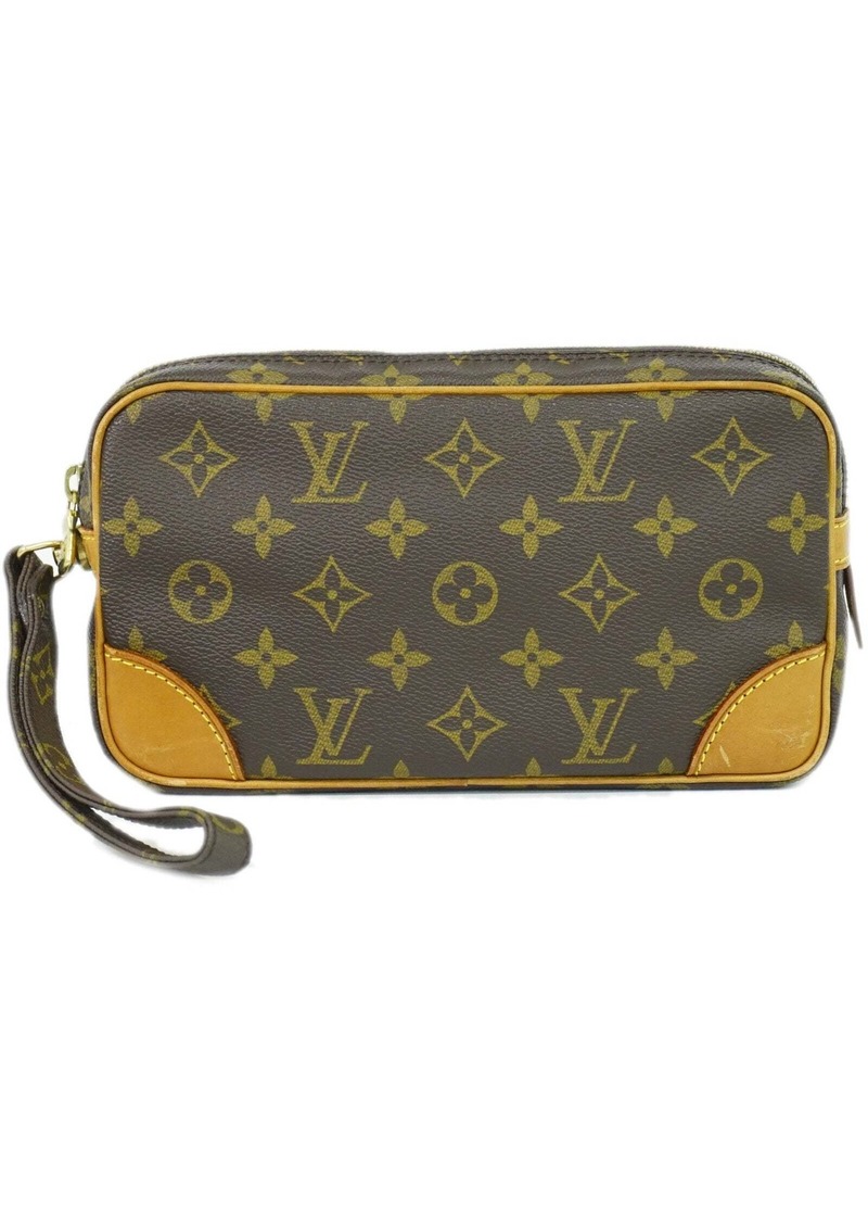 Louis Vuitton Marly Dragonne Canvas Handbag (Pre-Owned)