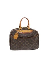 Louis Vuitton Monogram Deauville Hand Bag M47270 Lv Auth 50025