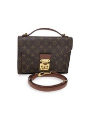 Louis Vuitton Monogram Monceau 25 Hand Bag M51185 Lv Auth 50120