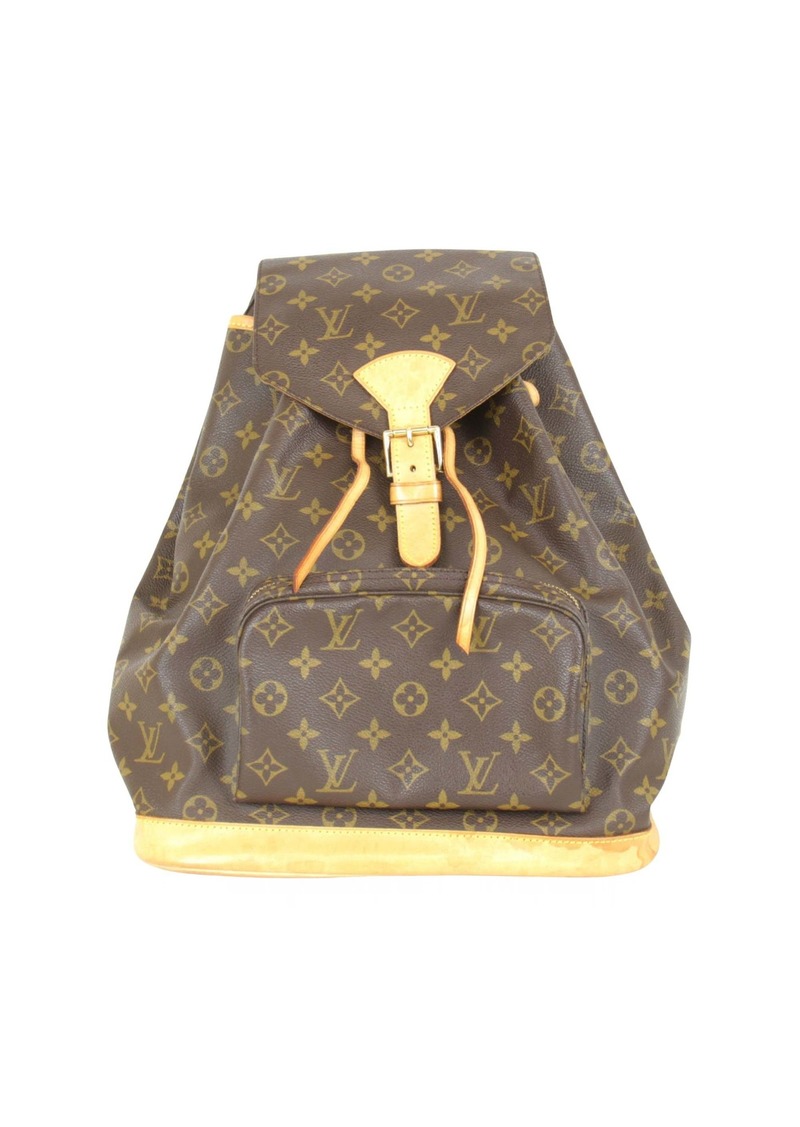 Louis Vuitton Montsouris Canvas Backpack Bag (Pre-Owned)