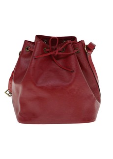 Louis Vuitton Noé Pm Leather Shoulder Bag (Pre-Owned)