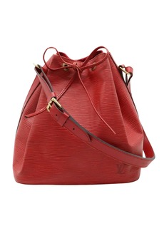 Louis Vuitton Noe Leather Shoulder Bag (Pre-Owned)